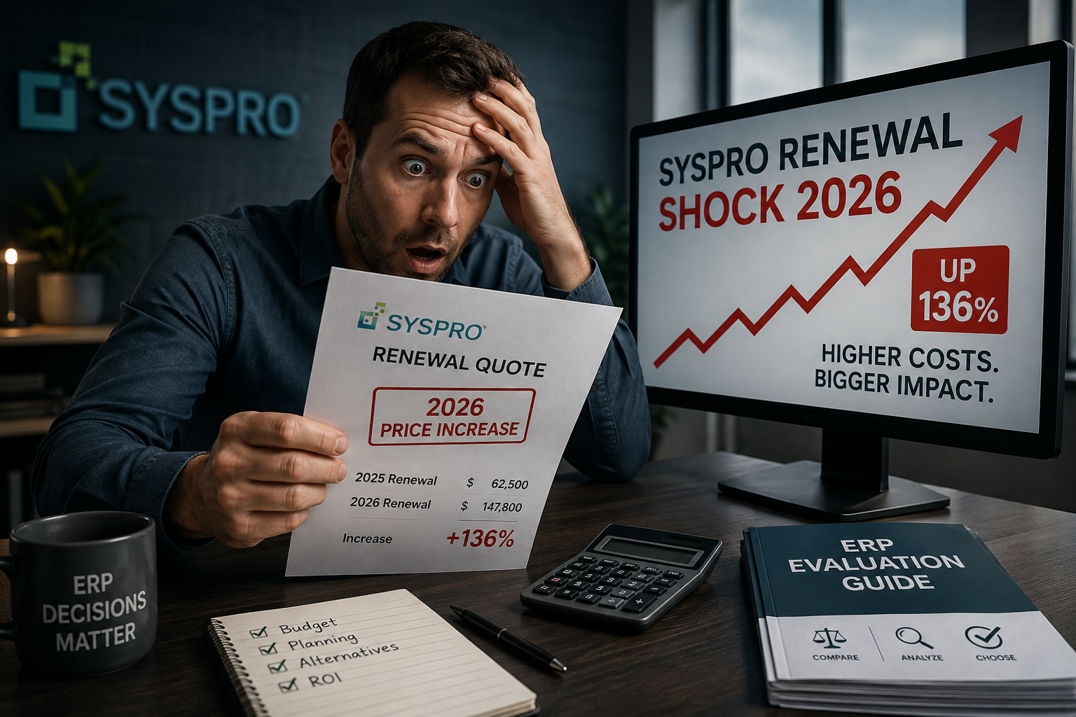 The Syspro Renewal Shock: What the New Licensing Model Means for South African Manufacturers (2026)